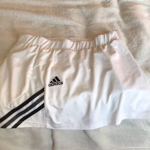 White adidas tennis/golf skirt